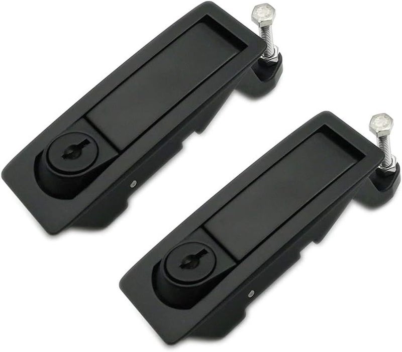 2 Pack Compression Latches (AL-919-1L) Flush Lever Adjustable Grip Range 0.04"-0.94", Replace C2-32-25 (with Locking)